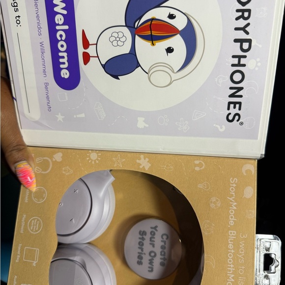 StoryPhones Kids Headphones - Gray - Picture 4 of 4